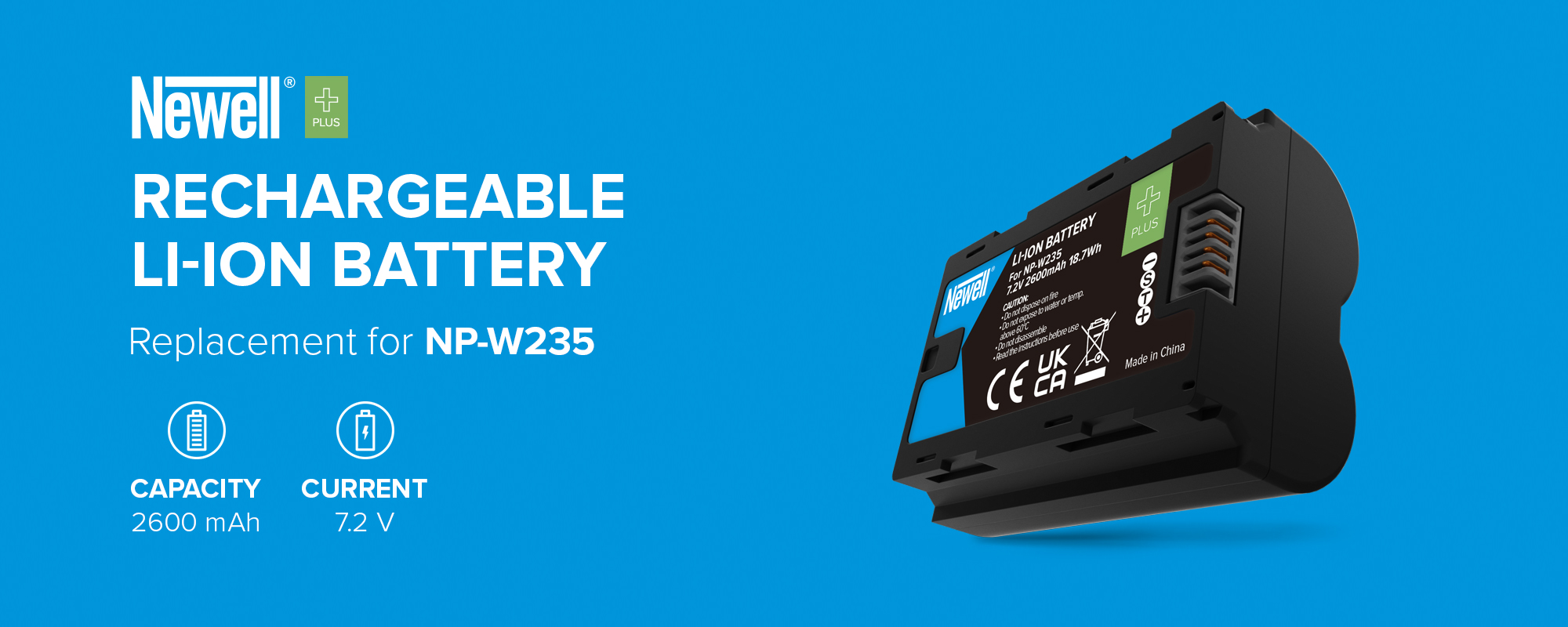 Akumulator Newell Plus zamiennik NP-W235 do Fujifilm